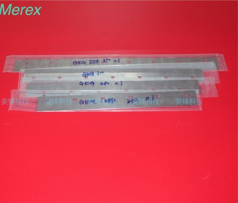Части 0.3mmx350 300 печатной машины лезвия GKG скребка Dek Smt запасные 280 250mm