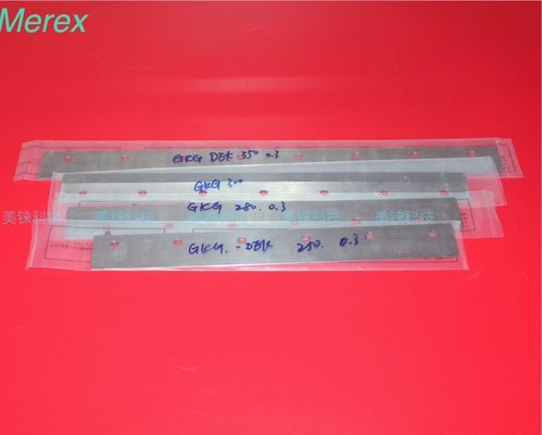 Части 0.3mmx350 300 печатной машины лезвия GKG скребка Dek Smt запасные 280 250mm